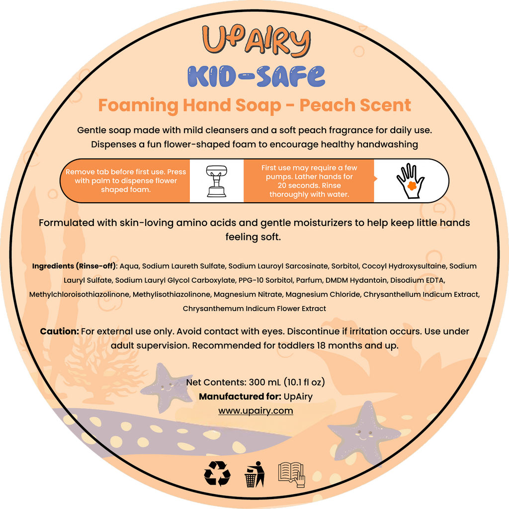 Upairy Kids Safe Flower Soap